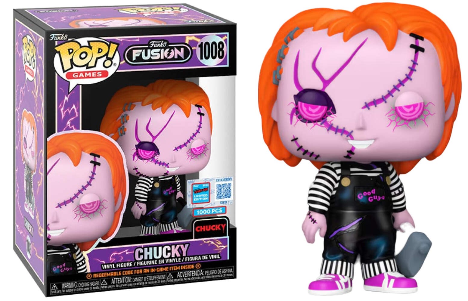 Funko POP Games: Funko Fusion - Chucky (2024 NYCC/1000 PCS)(Damaged Box) #1008