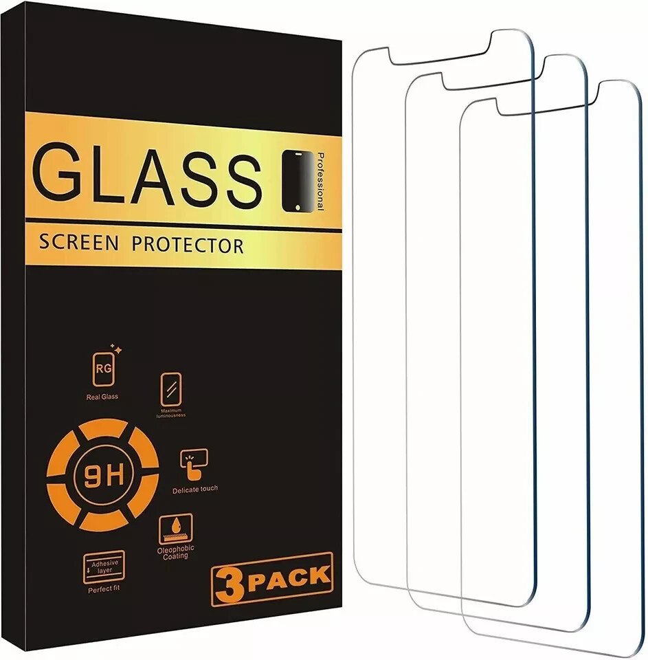 3X Tempered Glass Screen Protector For iPhone 17 16 15 14 13 12 11 Pro Max X XR 3X Tempered Glass Screen Protector For iPhone 17 16 15 14 13 12 11 Pro Max X XR