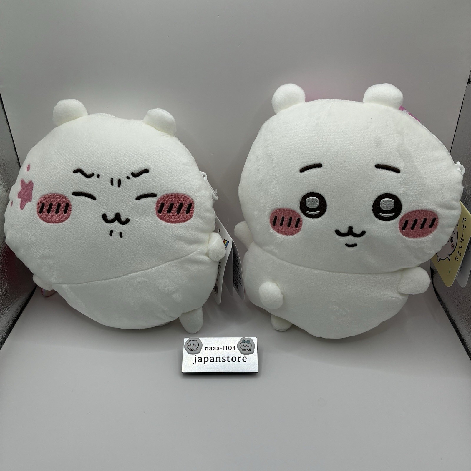Chiikawa Lottery C Prize Plush Pochette set of 2 Collectible 15+ Japan