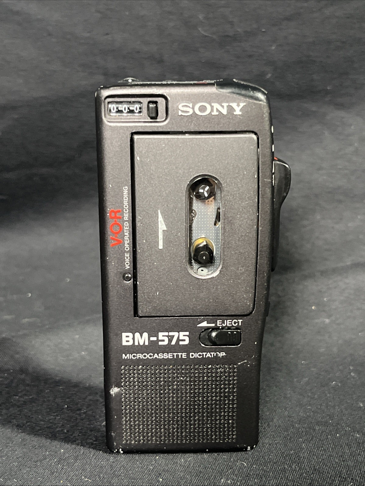 Vintage Sony BM-575 Microcassette Dictator Handheld Voice Recorder TESTED- WORKS Vintage Sony BM-575 Microcassette Dictator Handheld Voice Recorder TESTED- WORKS