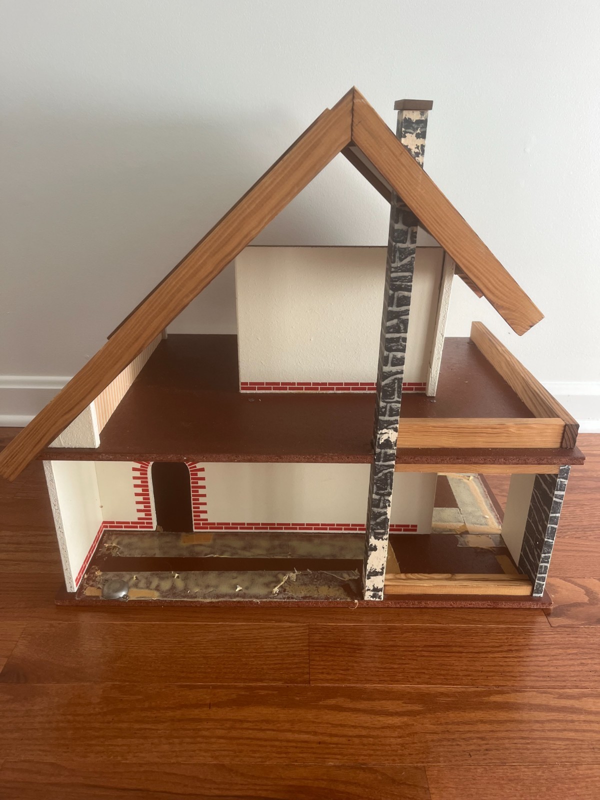 RARE Vero German Mid Century Dollhouse Puppenhaus 1960s Good Condition w/ Box