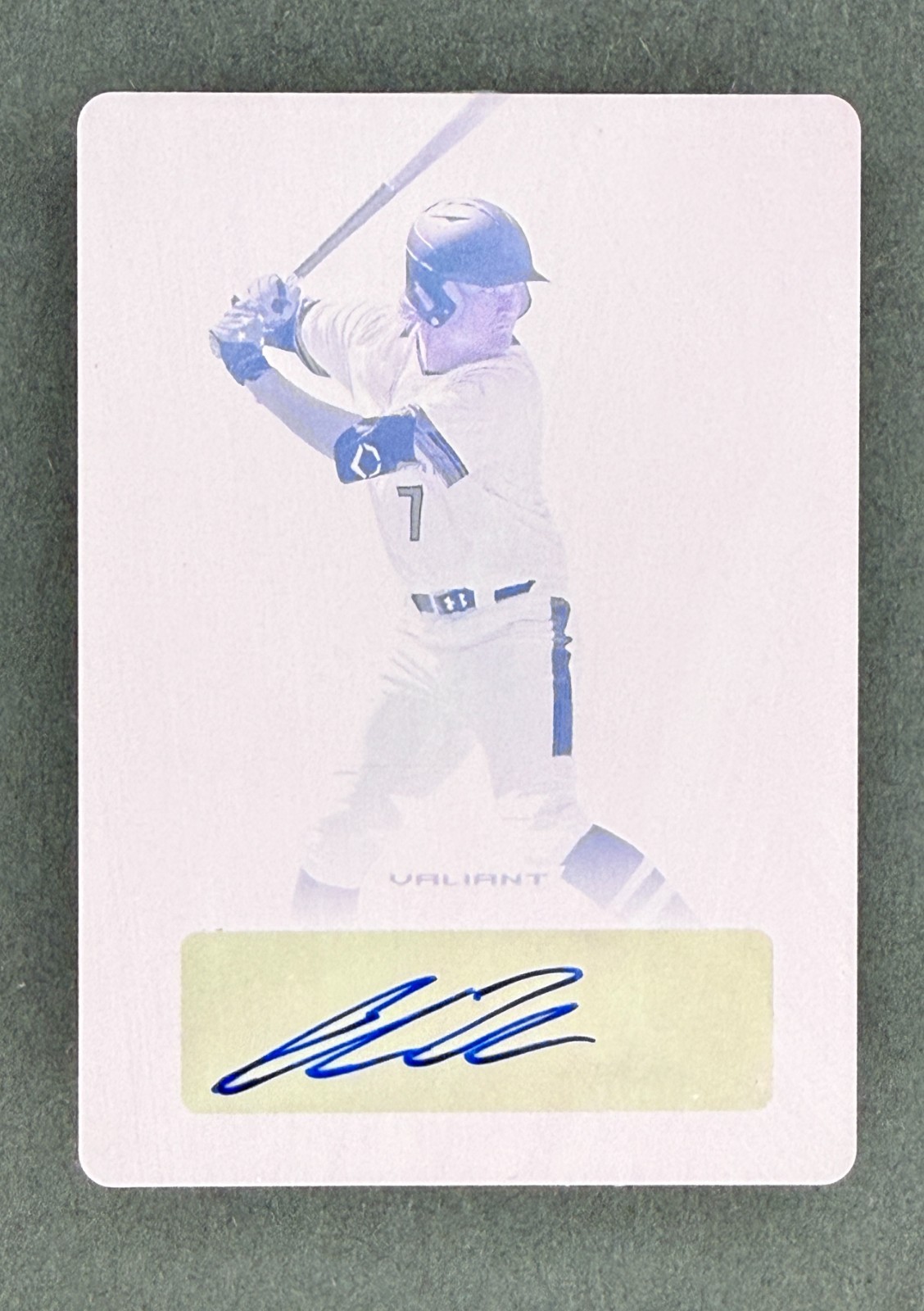 Leaf Valiant Blaze Jordan Autograph 1/1 Magenta Plate Leaf Valiant Blaze Jordan Autograph 1/1 Magenta Plate