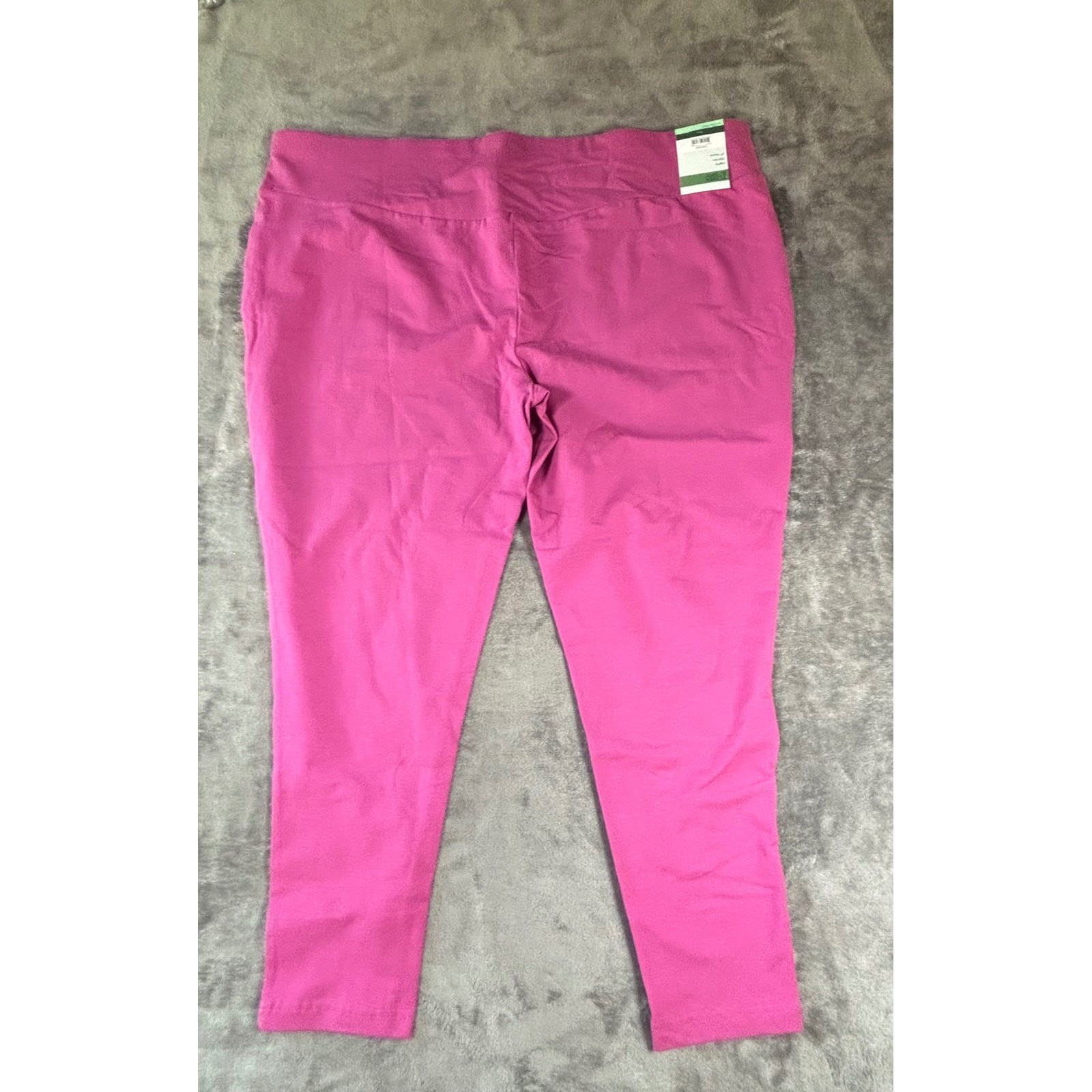 Terra & Sky Womens 4X 28W-30W High Rise Core Leggings Meadow Mauve Pink New