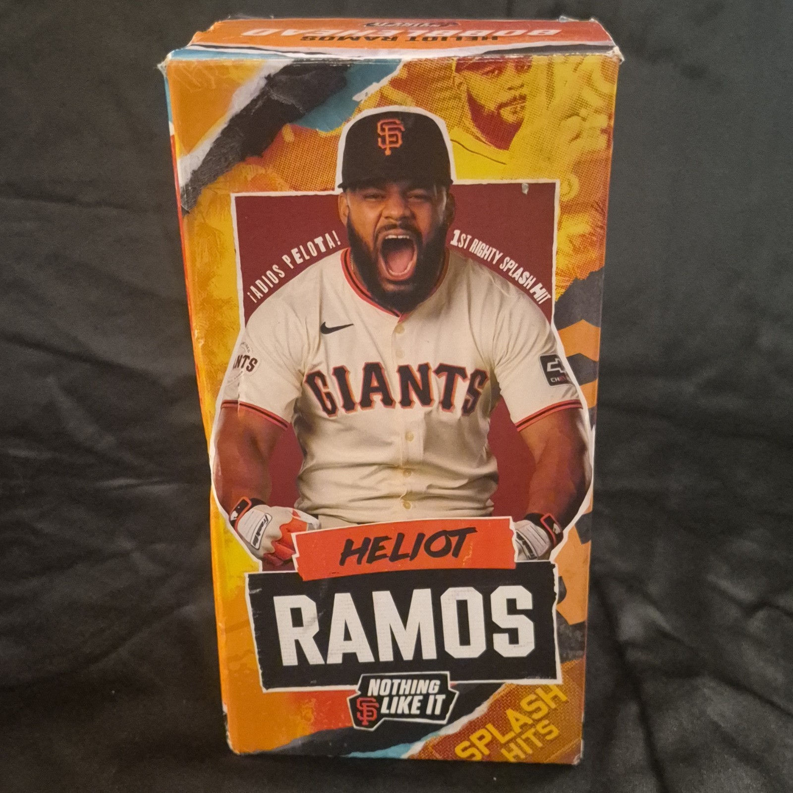Heliot Ramos San Francisco Giants Baseball Bobblehead New Opend Boxed Accessory Heliot Ramos San Francisco Giants Baseball Bobblehead New Opend Boxed Accessory