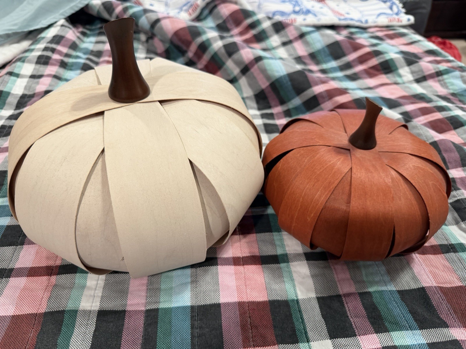 Longaberger 2 Pc Pumpkin Set Longaberger 2 Pc Pumpkin Set