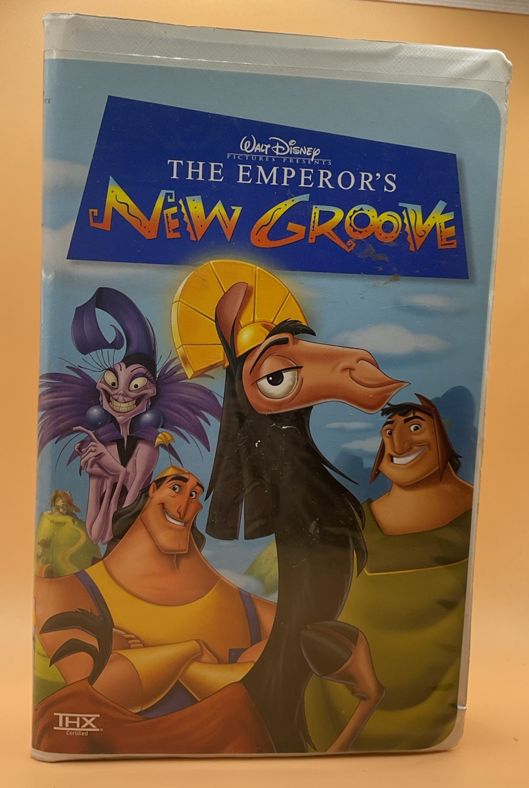 The Emperor\'s New Groove VHS 2000 Disney Clamshell Acceptable-G Condition