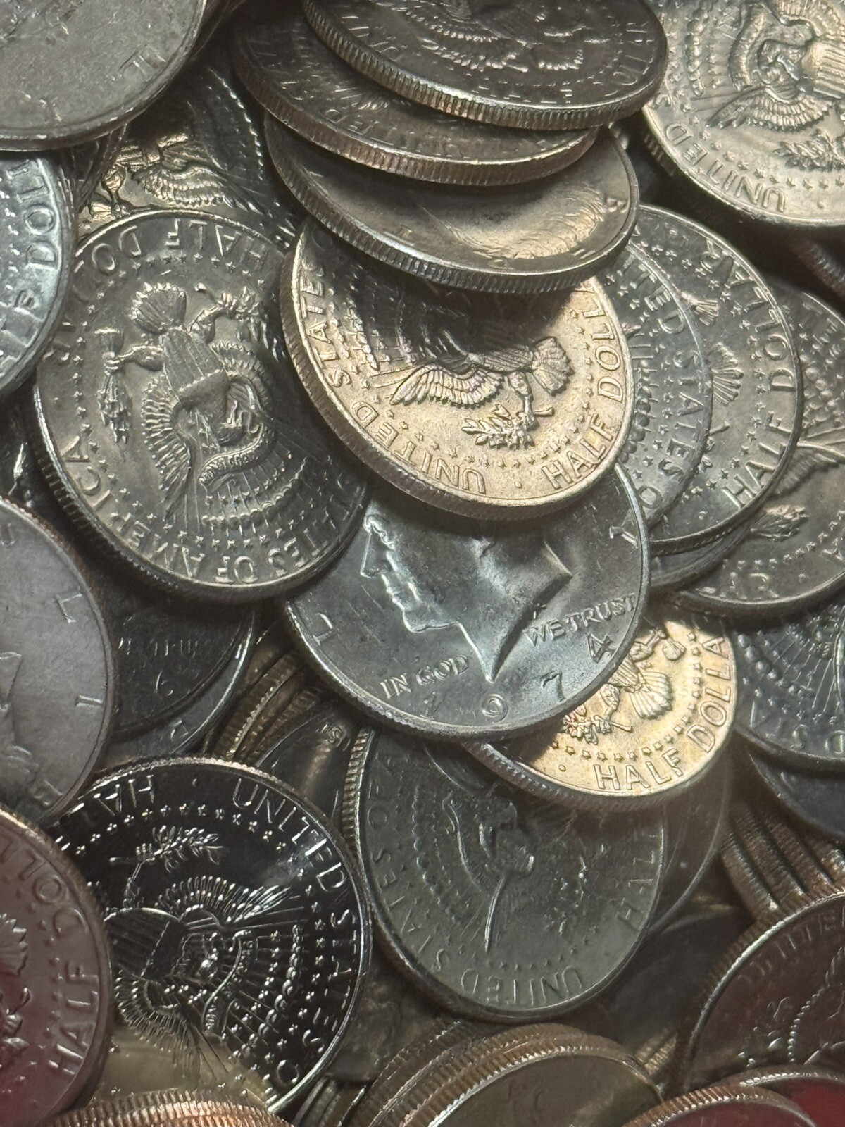 JFK, Kennedy Lot of 100 1/2 Dollar Coins  *****Blowout Sale*****