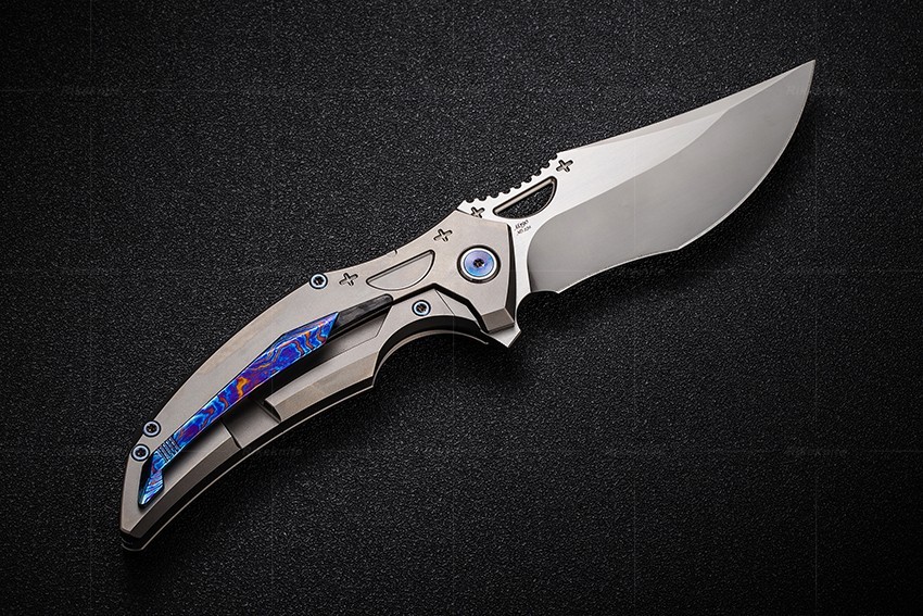 Rike Knife S05 Framelock Gray Ti M390 3.5 Rike Knife S05 Framelock Gray Ti M390 3.5