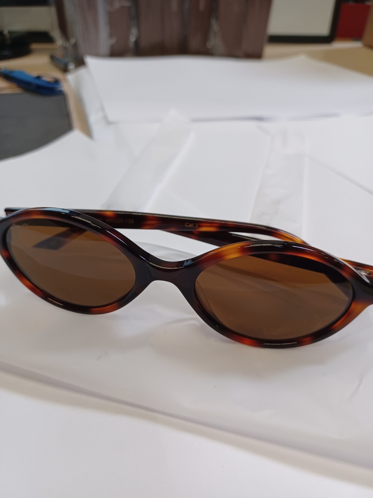 WMP Selene Brown Tortoise / Dark Brown Lens 49-20-139 Sunglasses