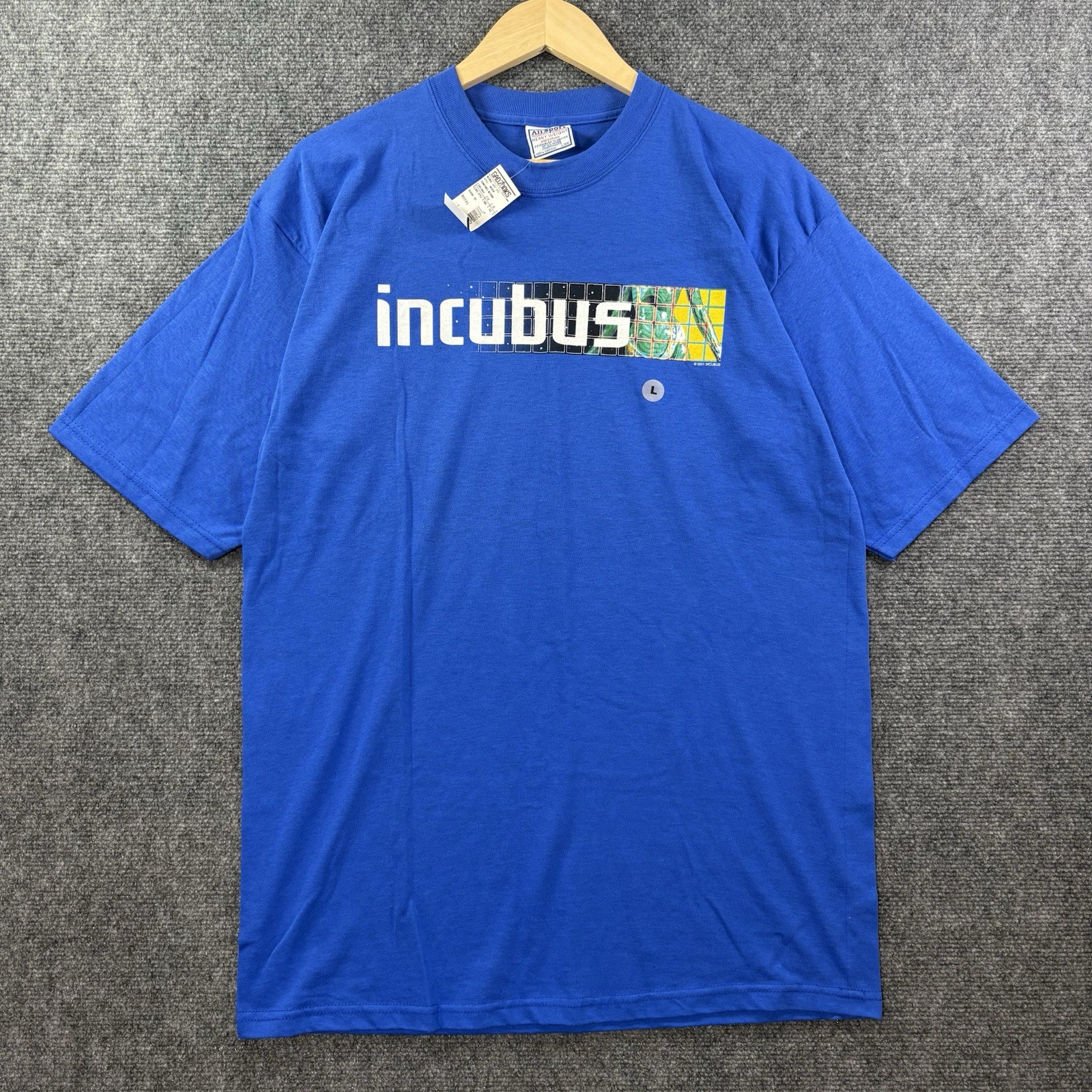 VTG 2001 INCUBUS Band T-Shirt Men’s L Blue Morning View Make Yourself DEADSTOCK VTG 2001 INCUBUS Band T-Shirt Men’s L Blue Morning View Make Yourself DEADSTOCK