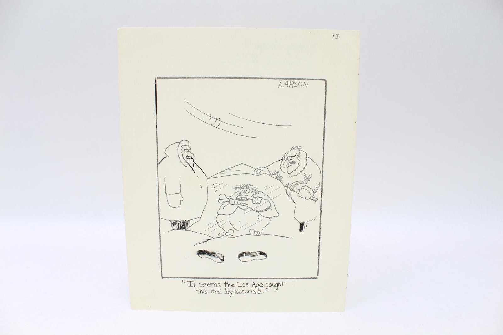 Original Hand Drawn Comic Panel 