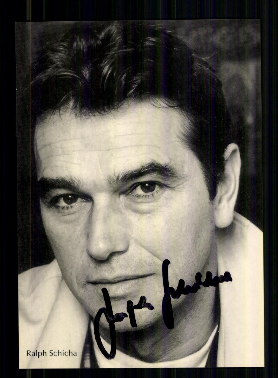 Ralph Sicha Autograph Card Original Signed # BC 232573