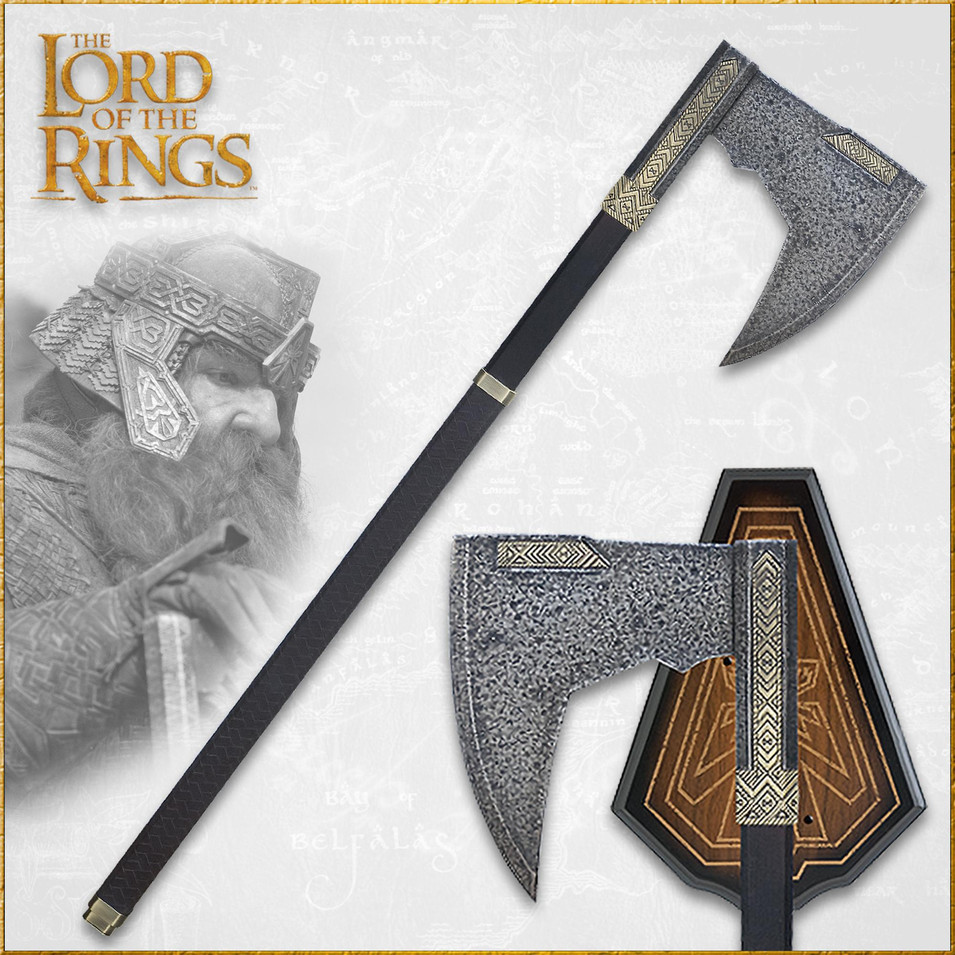 Lord of the Rings Bearded Axe of Gimli | By United Cutlery