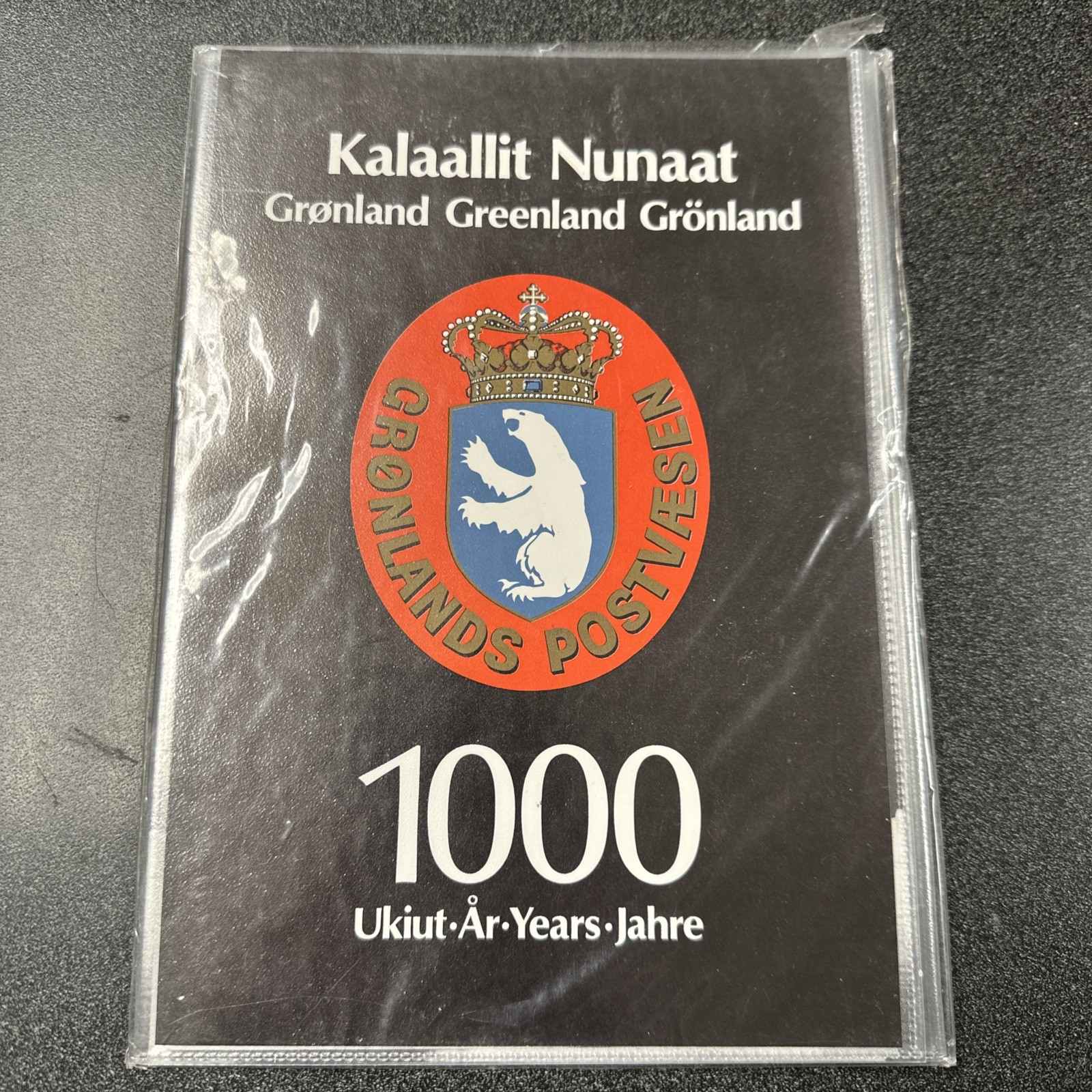 Greenland Kalaallit Nunaat 1000 Years Official Stamp Year Pack Folder MNH Greenland Kalaallit Nunaat 1000 Years Official Stamp Year Pack Folder MNH