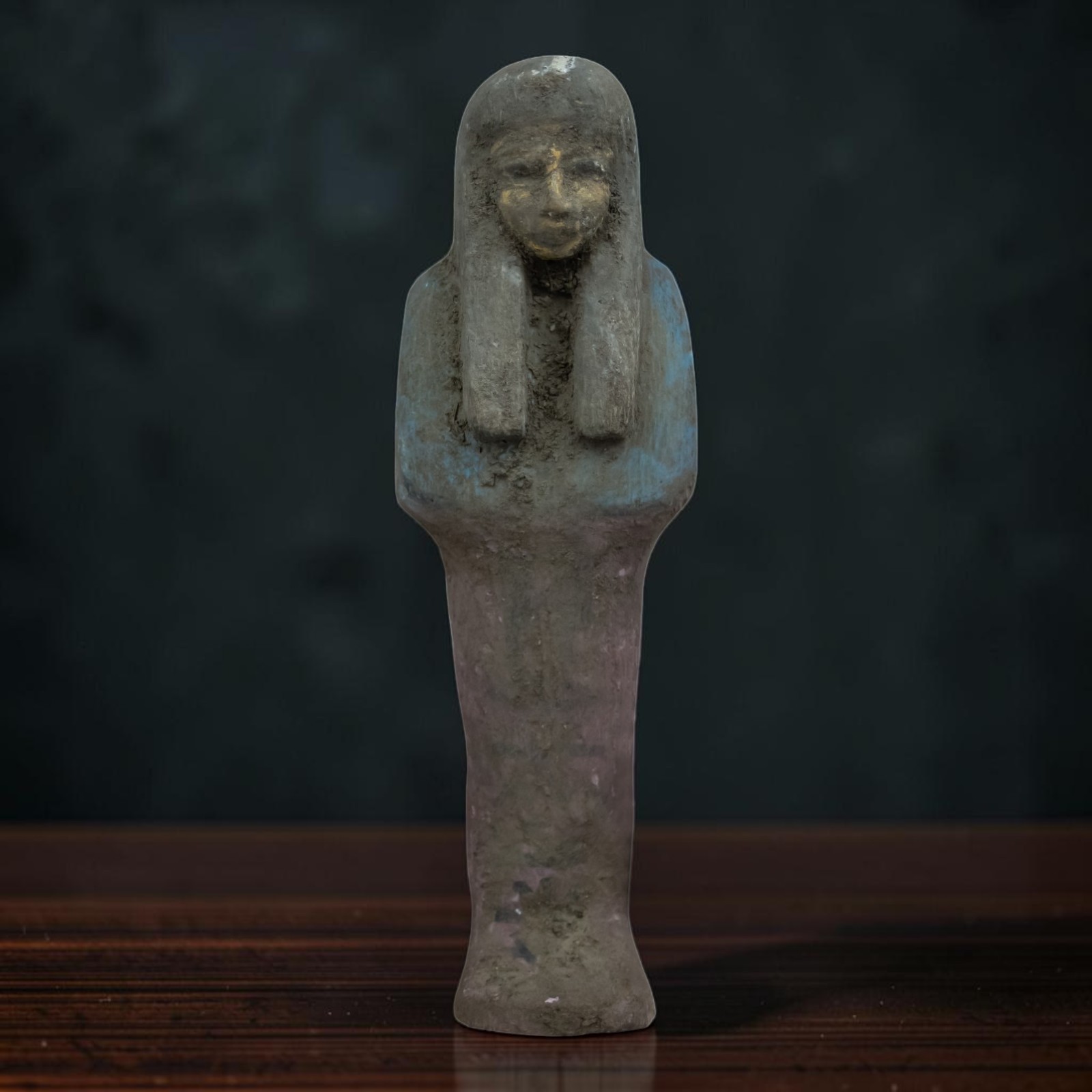 Ancient Egyptian Ushabti Statue Rare Antique Pharaonic King Servant Mythology BC