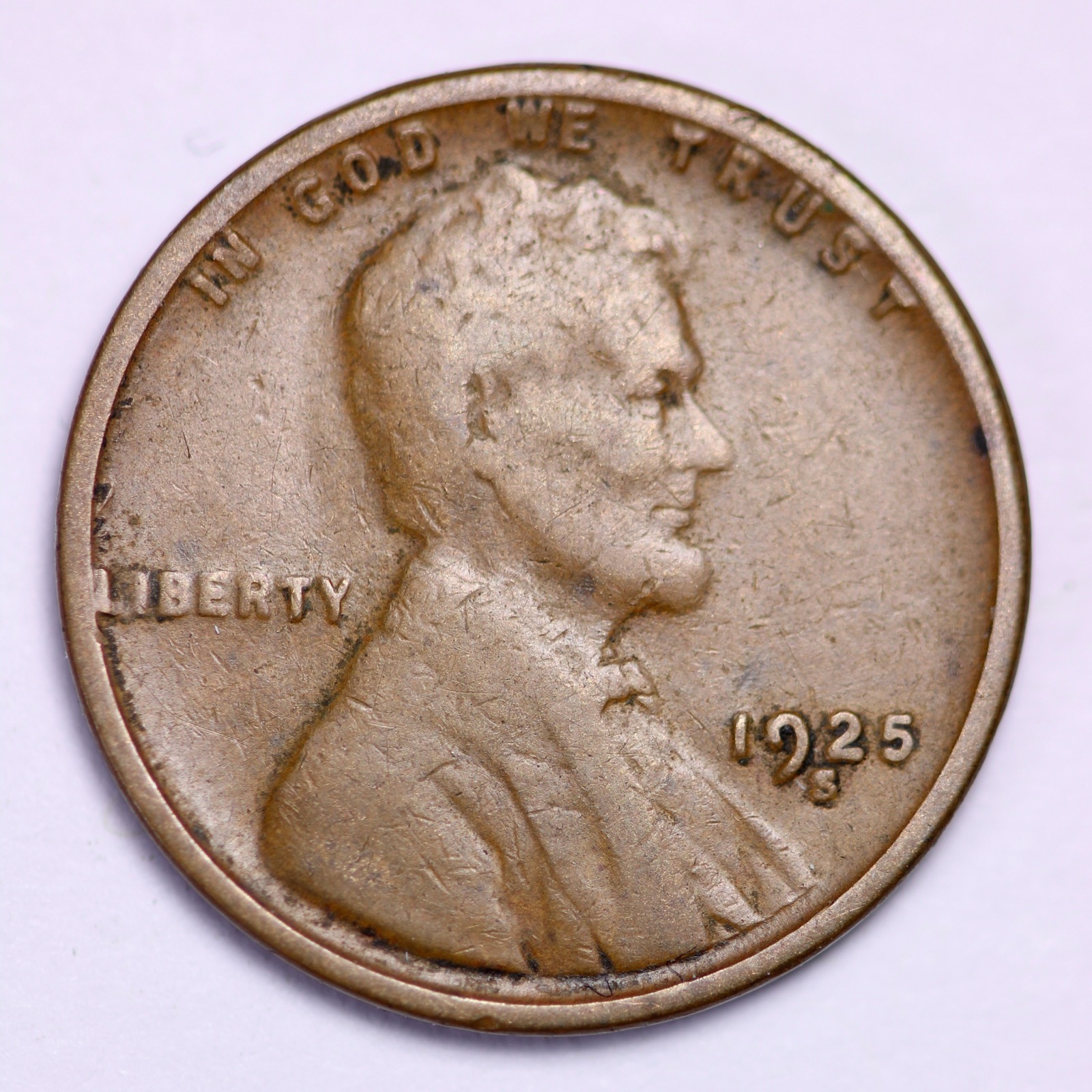 1925-S Lincoln Wheat Cent Penny LOWEST PRICES ON THE BAY  
