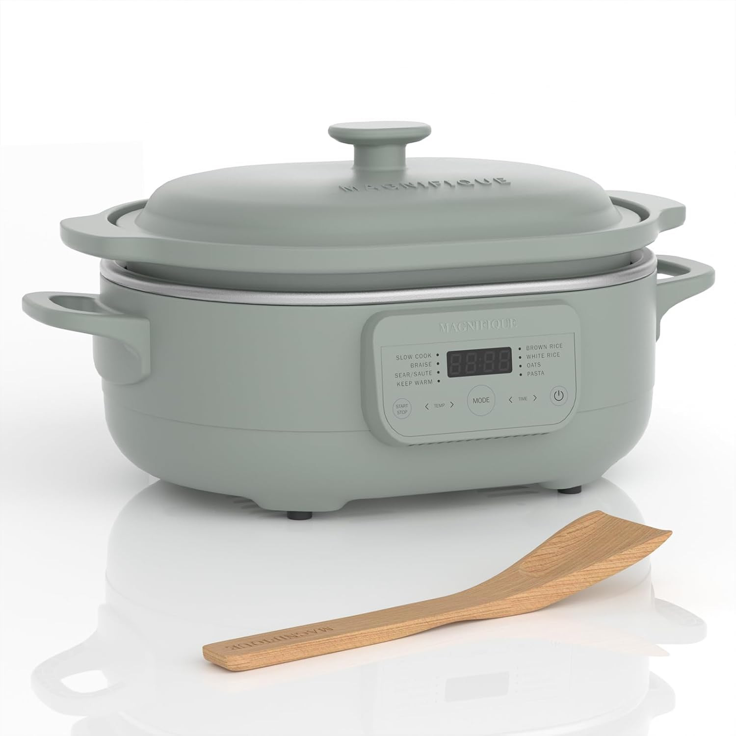 MAGNIFIQUE 4Qt Programmable Slow Cooker & Multi Cooker with Nonstick Pot