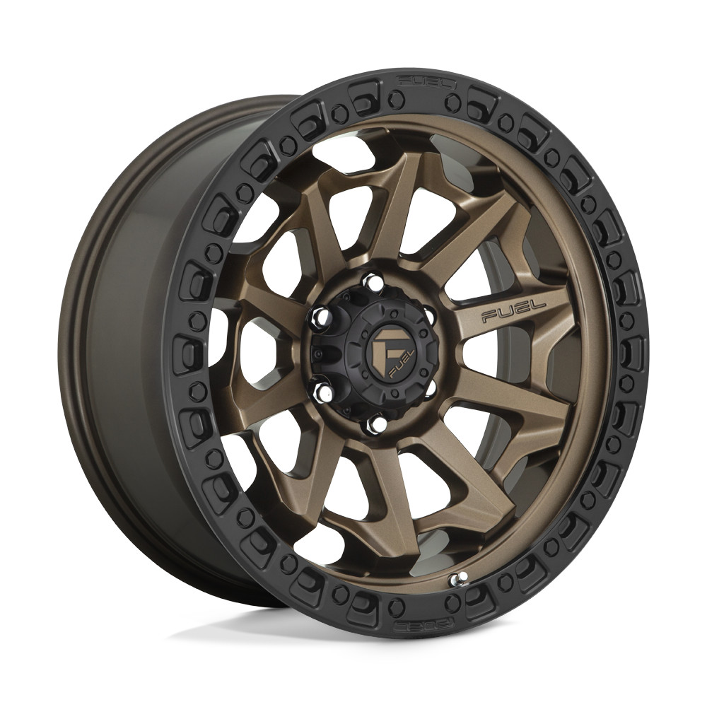 20x9 Fuel D696 COVERT MATTE BRONZE BLACK BEAD RING Wheel 5x150 (20mm)