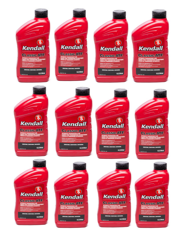 Kendall Transmission Fluid, Dexron III, ATF, Conventional, 12 Quarts