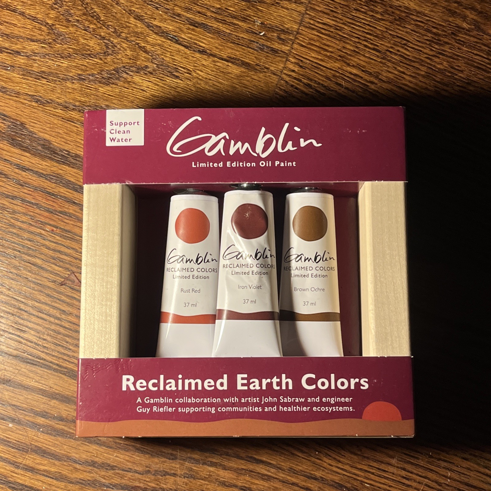 Gamblin Reclaimed Earth Colors Limited Edition Oil Paint Set 3x37ml Multicolor Gamblin Reclaimed Earth Colors Limited Edition Oil Paint Set 3x37ml Multicolor