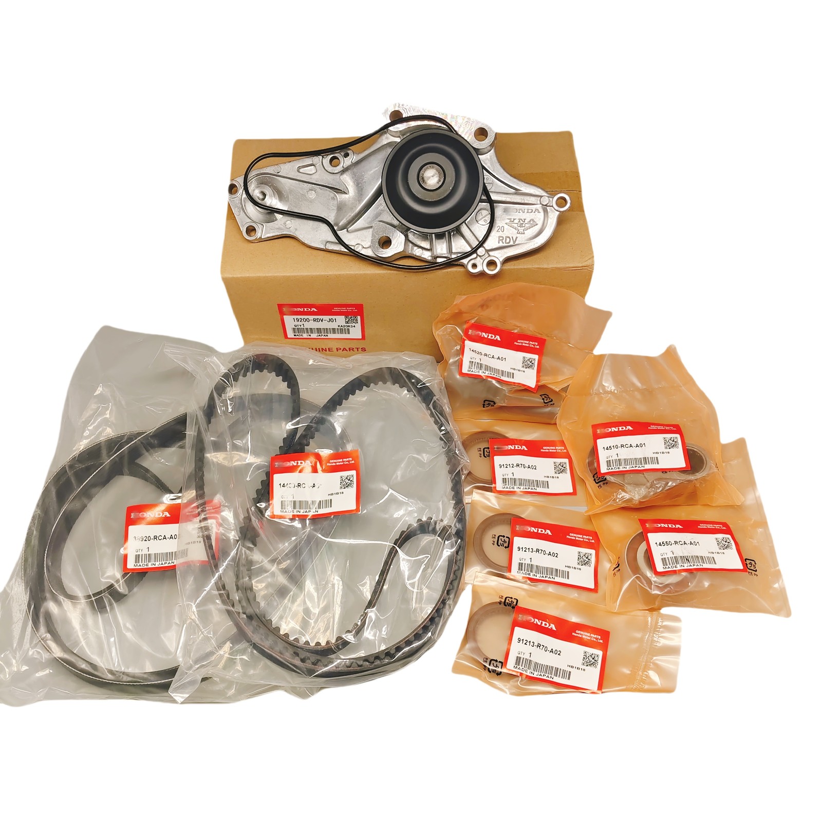NEW Timing Belt Kit with Water Pump For HONDA / ACURA Accord Odyssey V6 US