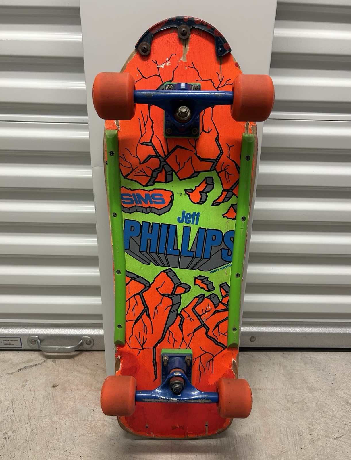 Vintage SIMS Jeff Phillips Breakout V2 Pro Model TEXAS LEGEND