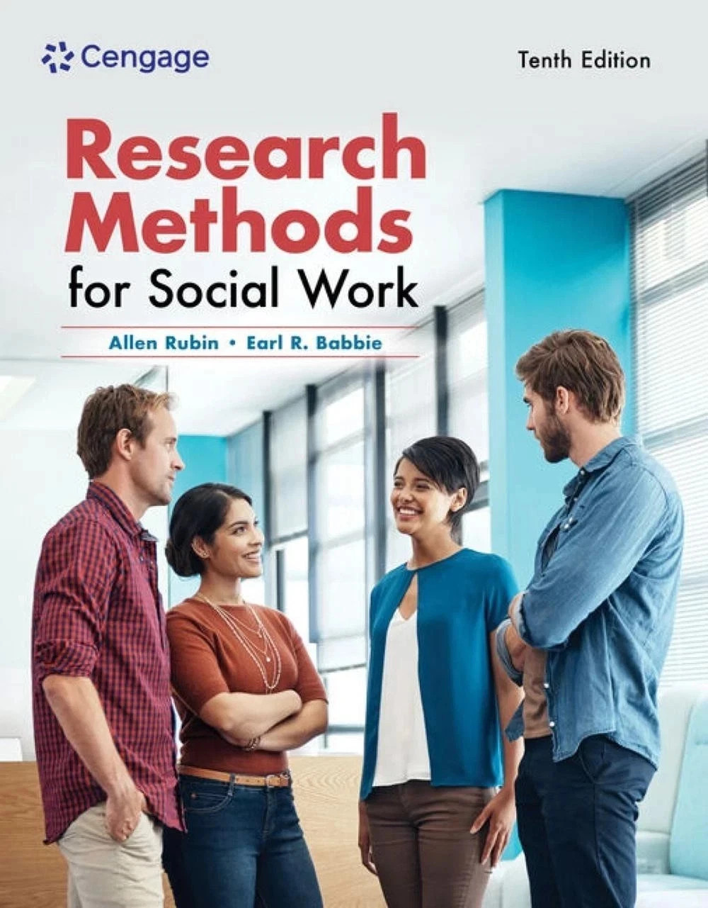 Research Methods for Social Work 10th Edition by Earl Babbie, (PB)-978035776470