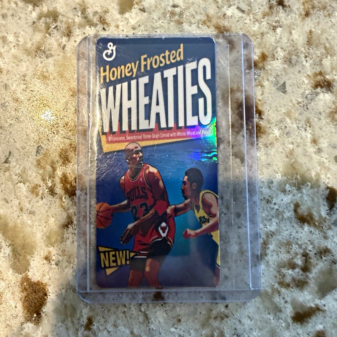 Wheaties 1997 Honey Frosted Wheaties Michael Jordan Bulls Cereal box mini promo