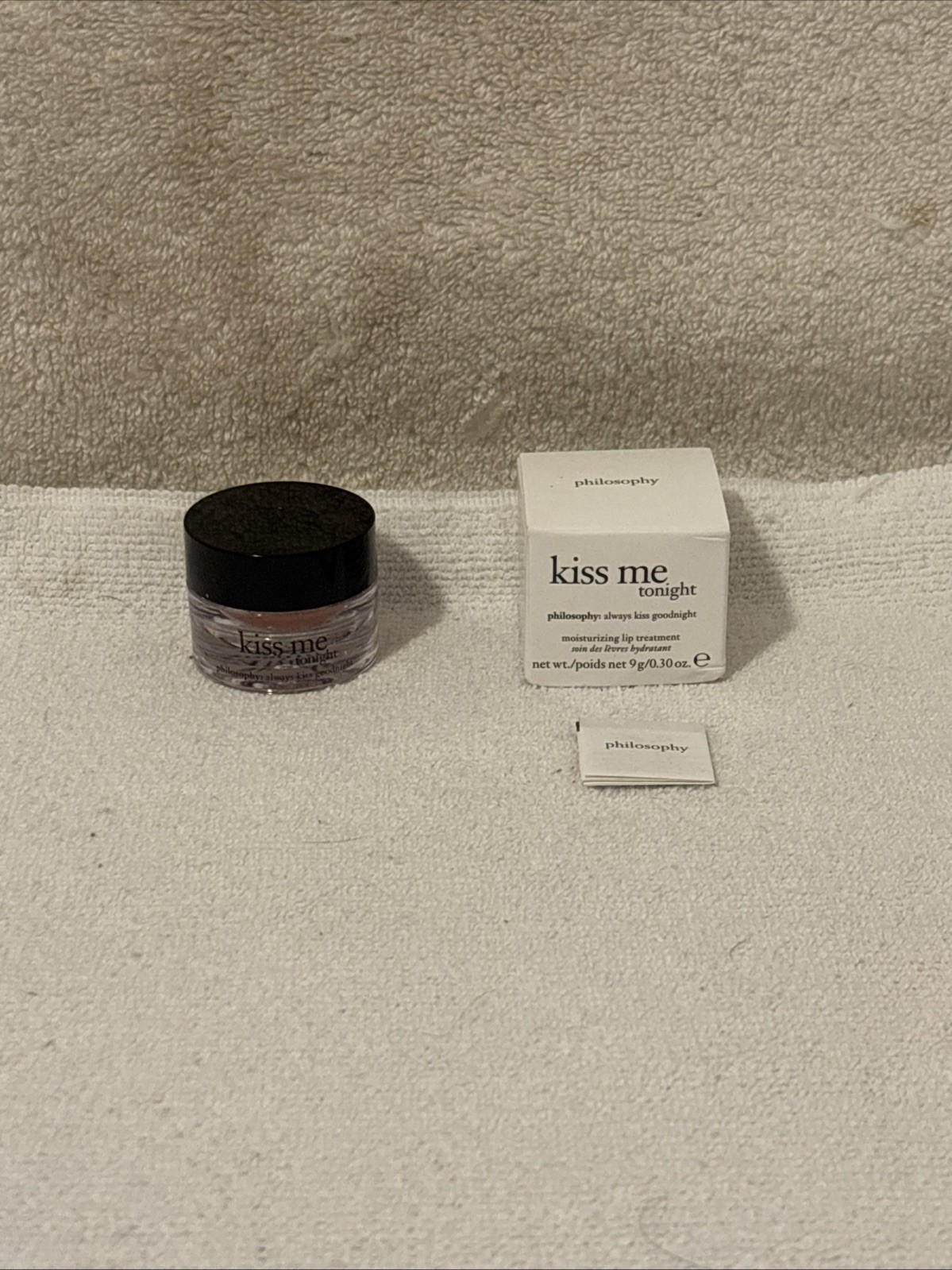 Philosophy Kiss Me Tonight Lip Balm .30oz New In Box Philosophy Kiss Me Tonight Lip Balm .30oz New In Box