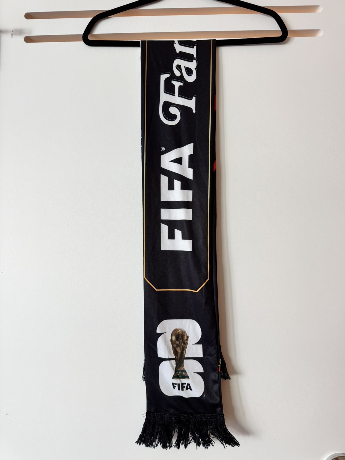 2026 FIFA World Cup Fanatics Fest New York City Official Soccer Scarf