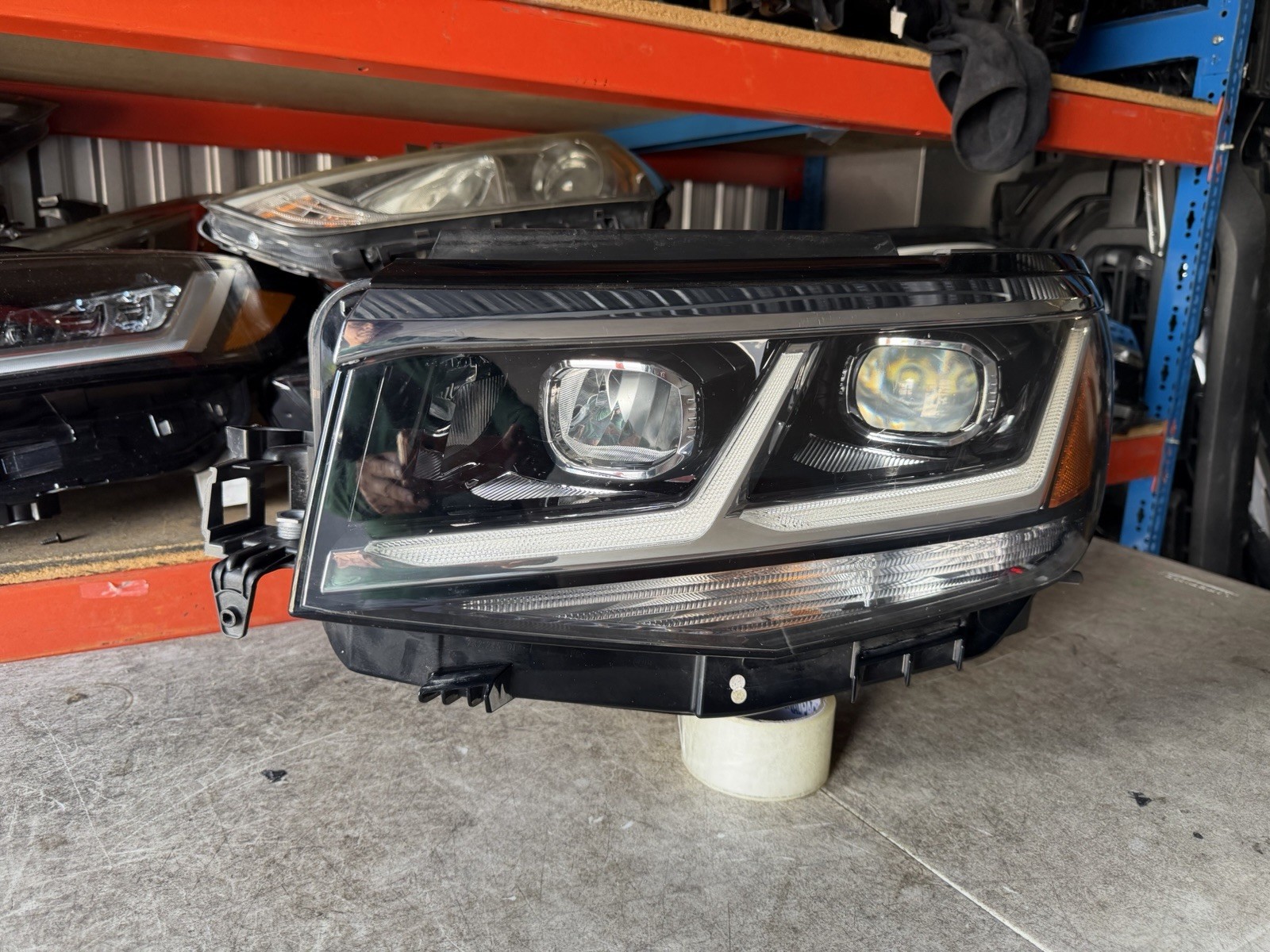 2020 2021 2022 2023 VOLKSWAGEN ATLAS CROSS SPORT LEFT DEIVER LED HEADLIGHT OEM💯