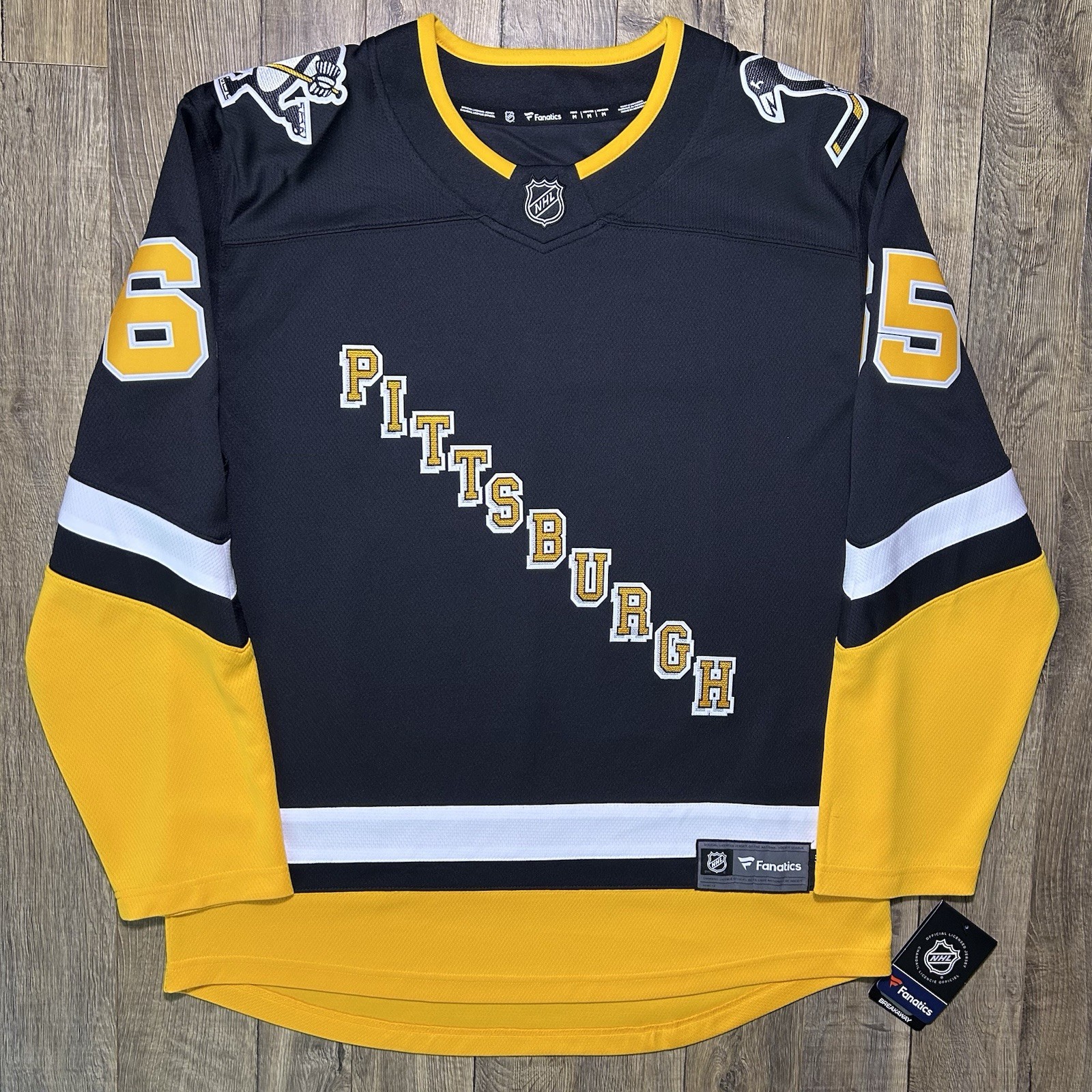 NWT Pittsburgh Penguins Erik Karlsson Fanatics Breakaway Home Jersey Men M $185