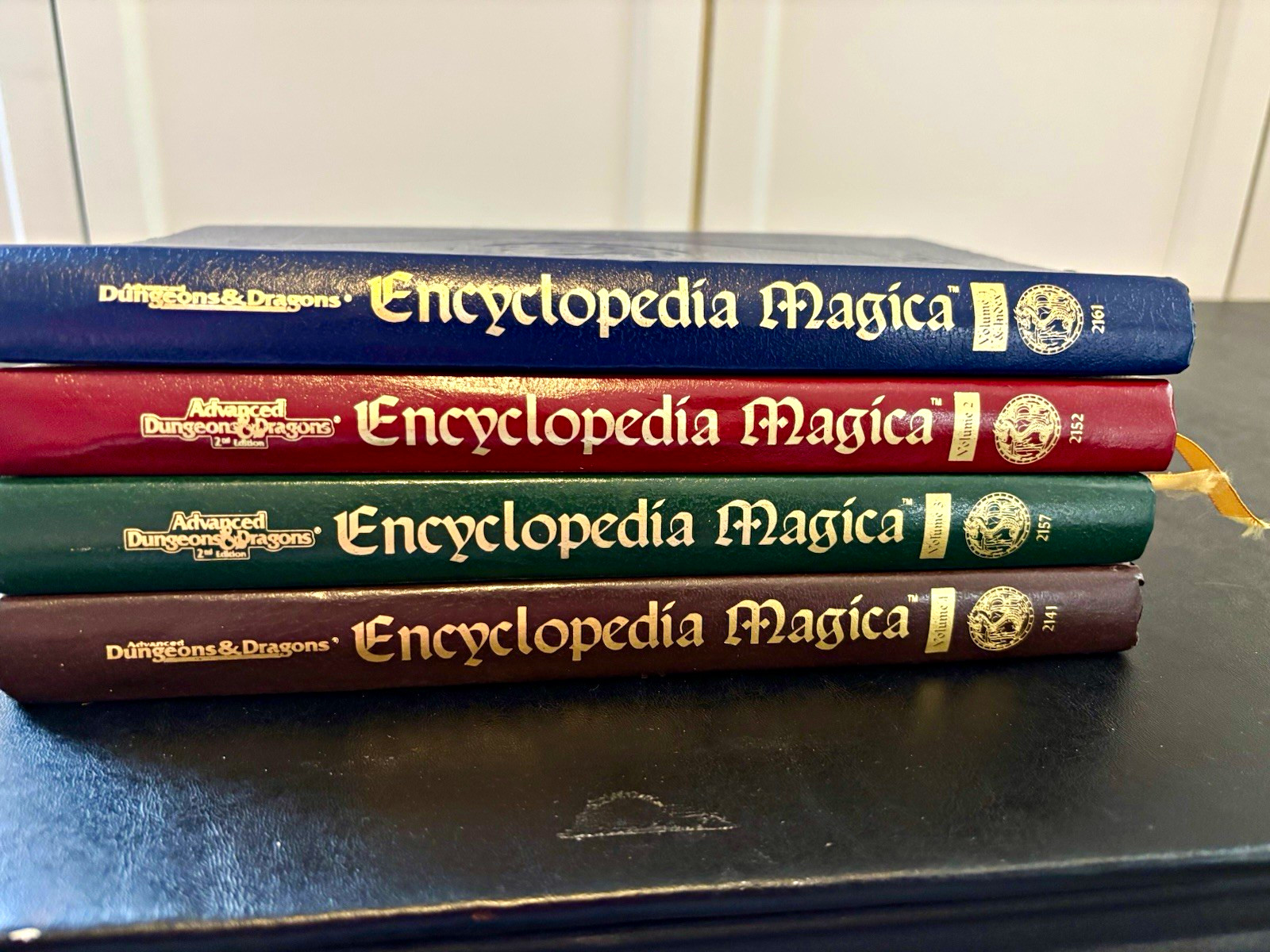 Dungeons & Dragons Encyclopedia Magica Vol 1-4 Hardcover Book Set -1st & 2nd edt