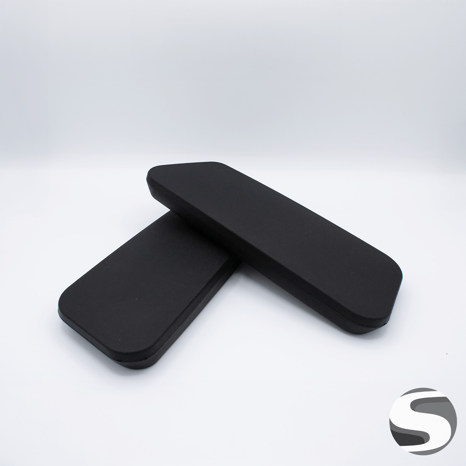 Steelcase Gesture Chair Replacement Arm Pads for Gesture in Black (1 Pair)