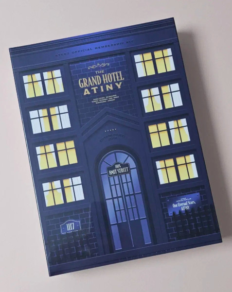 2025 ATEEZ ATINY 6TH MEMBERSHIP KIT THE GRAND HOTEL ATINY (NO MEMBERSHIP CARD)