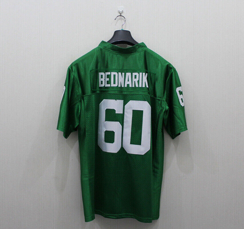 Custom Retro Bednarik #60 Team Jersey Sewn Unsigned Name Number Size S-3XL Green Custom Retro Bednarik #60 Team Jersey Sewn Unsigned Name Number Size S-3XL Green