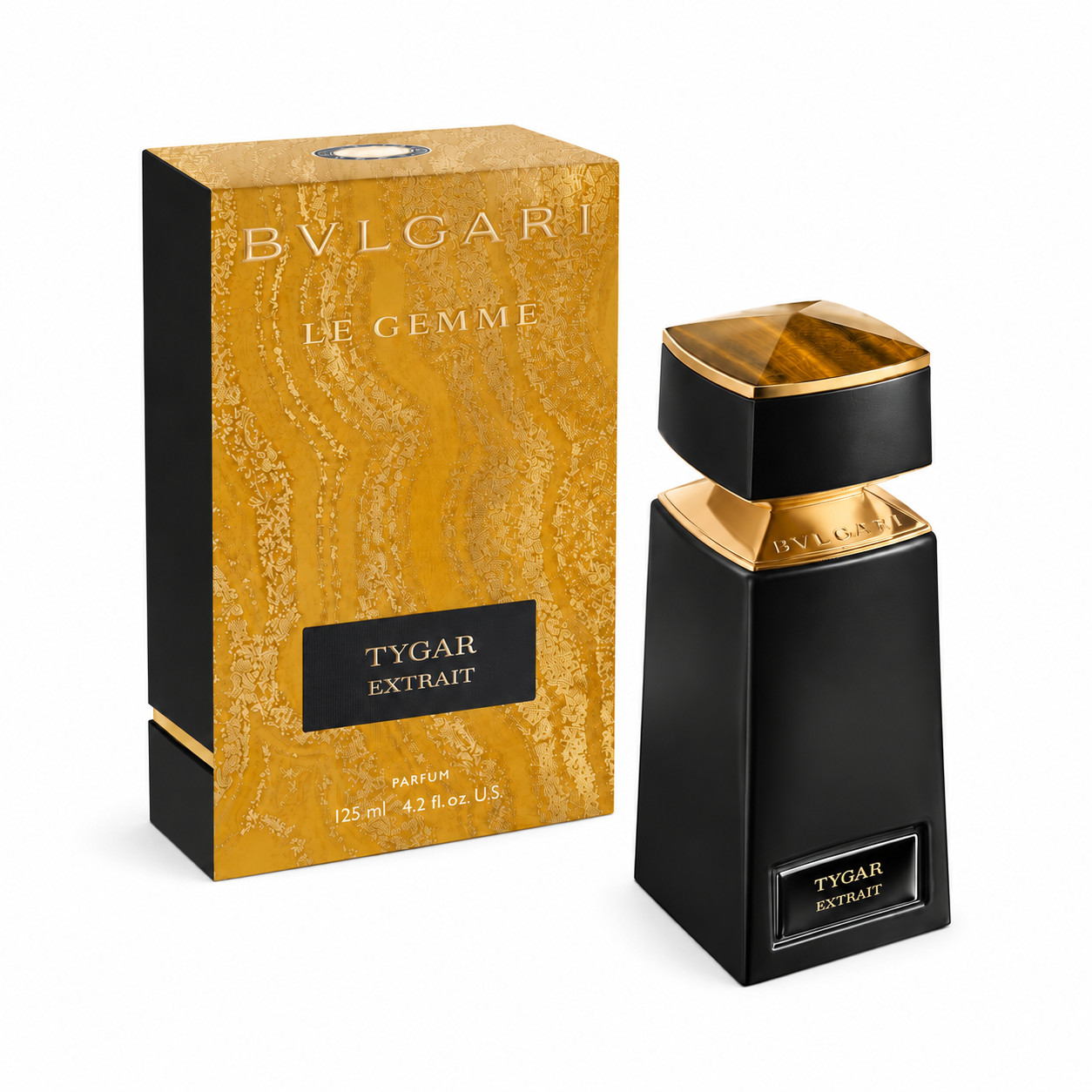 BVLGARI Le Gemme Tygar Extrait Parfum 4.2 oz 125ml Open Box
