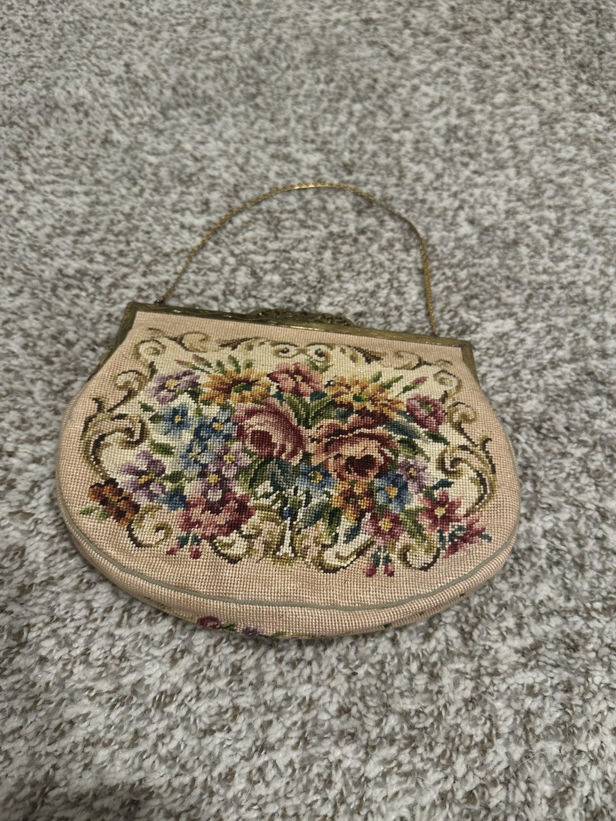 Jolles Austria Purse and Matching Bangle Petit Point