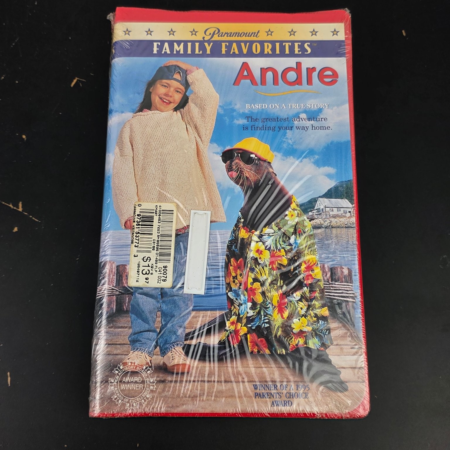 Andre VHS 1994 Family Adventure Sealed Paramount Home Video