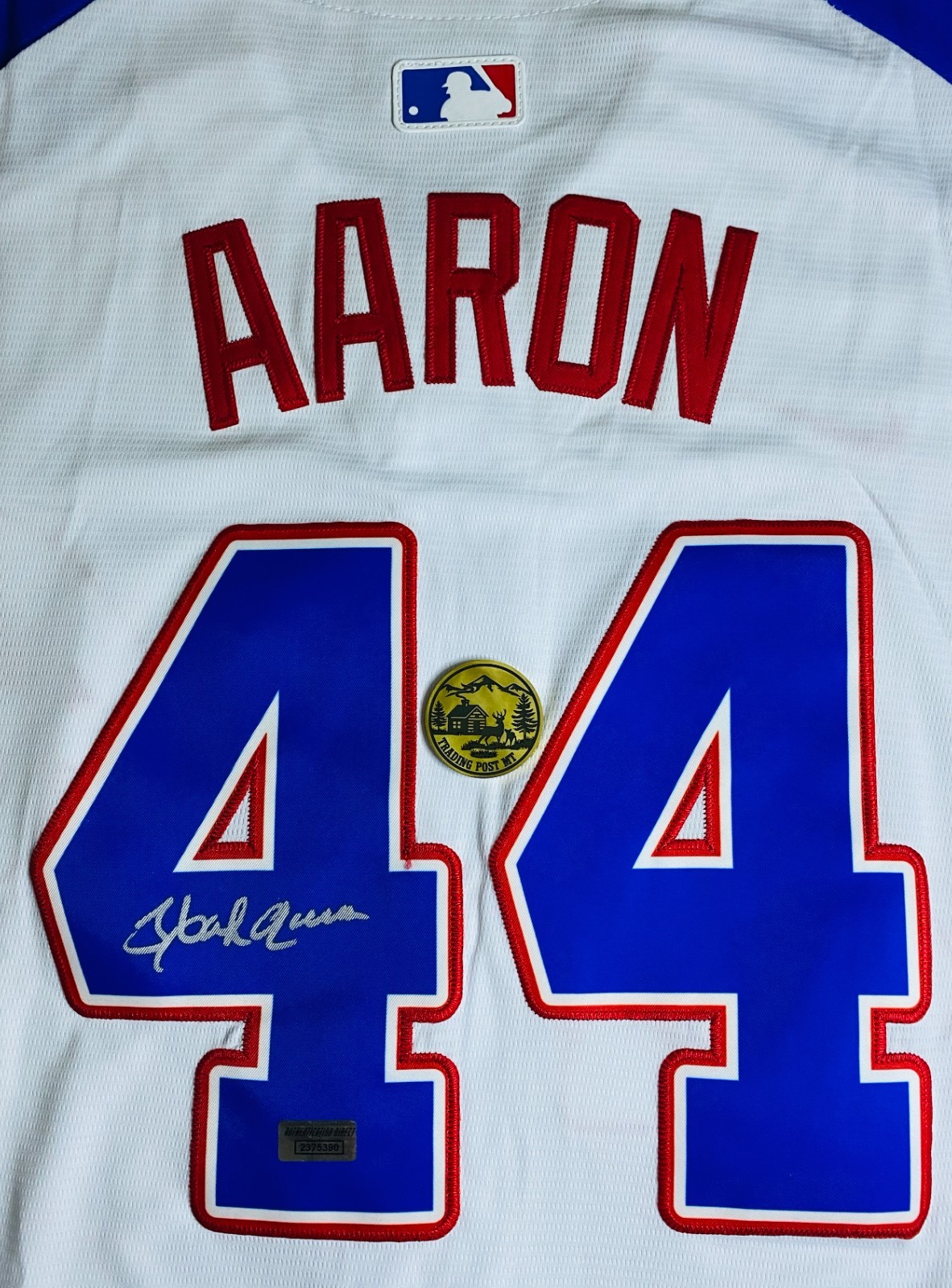 Hank Aaron Signed Jersey With COA (2375390) (Braves)