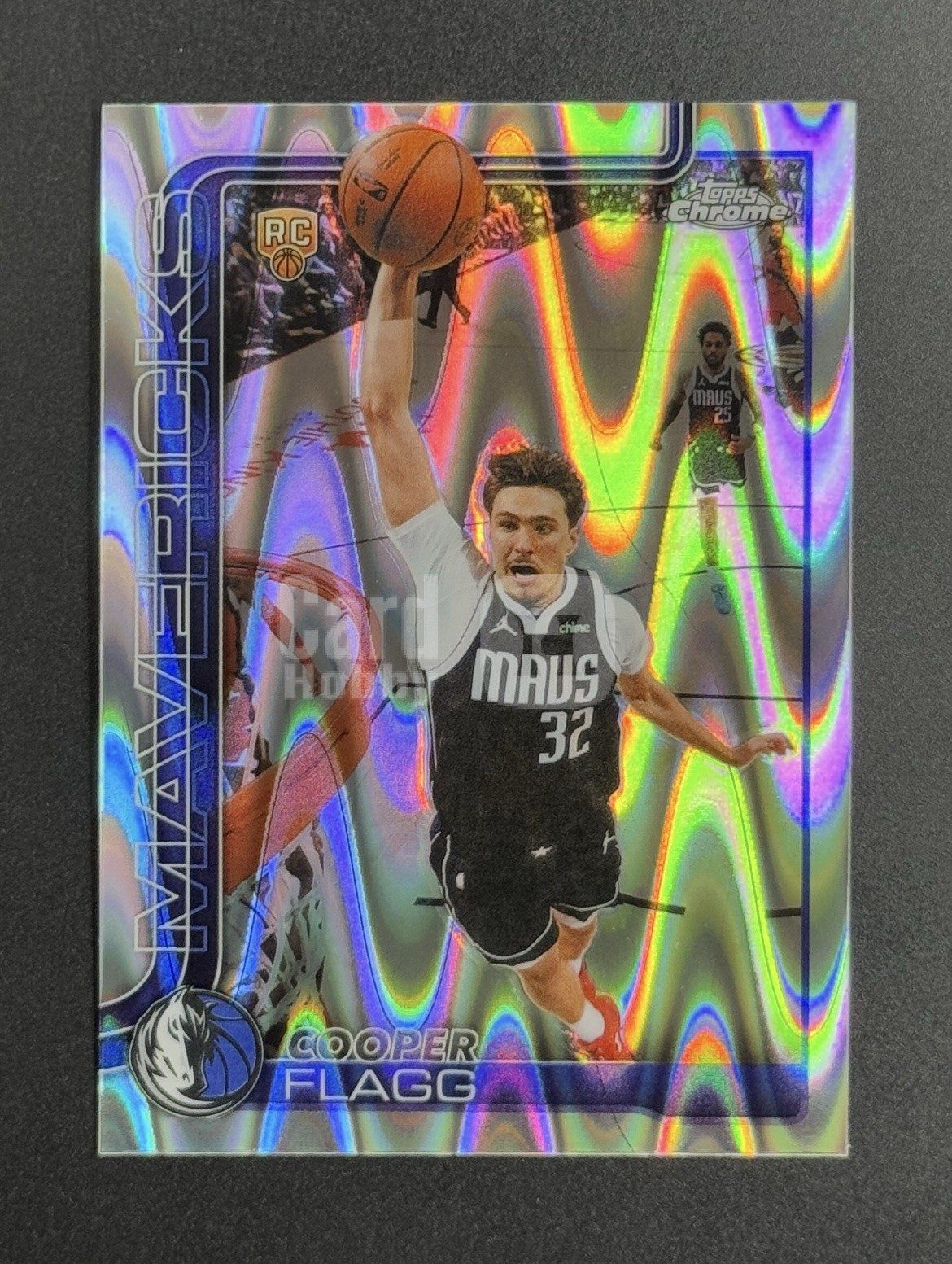 2025-26 Topps Chrome Update Cooper Flagg RC Raywave Refractor #151 2025-26 Topps Chrome Update Cooper Flagg RC Raywave Refractor #151