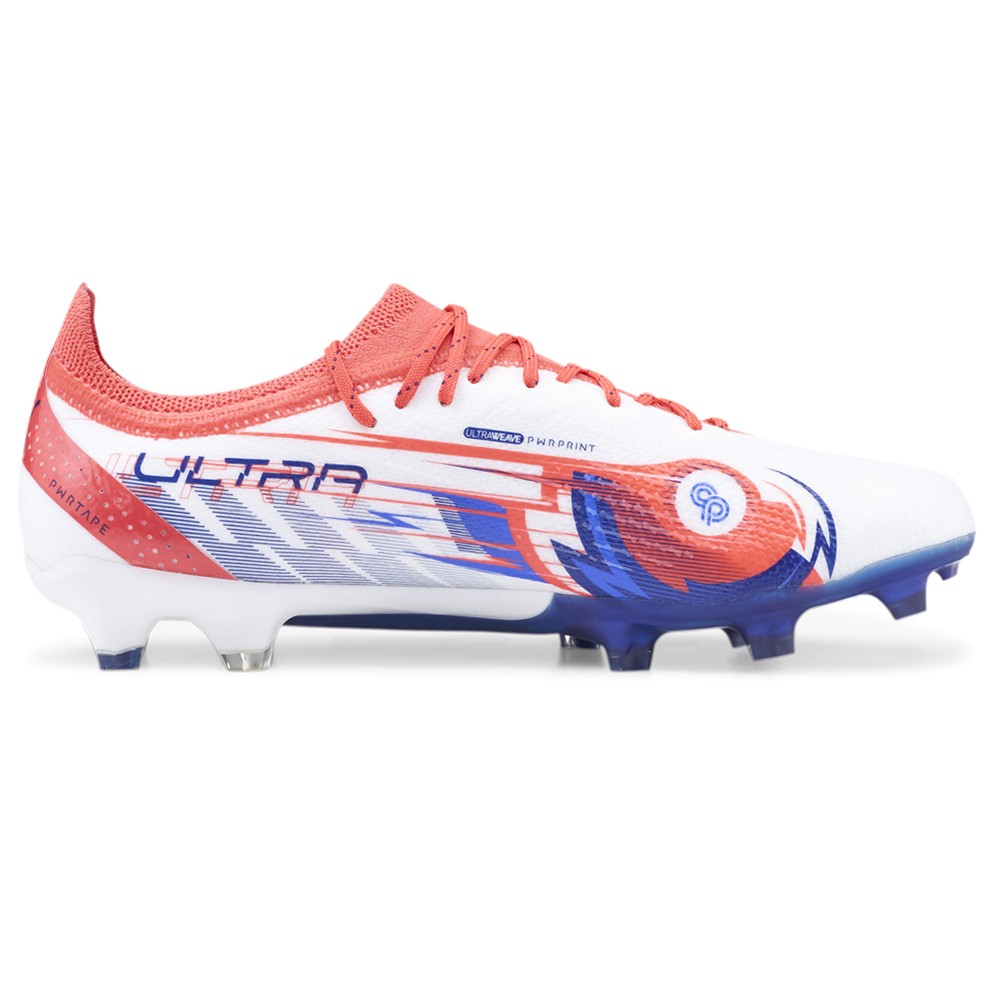 PUMA C.P Ultra Ultimate Firm GroundArtificial Ground Soccer Cleats Mens Blue, Re