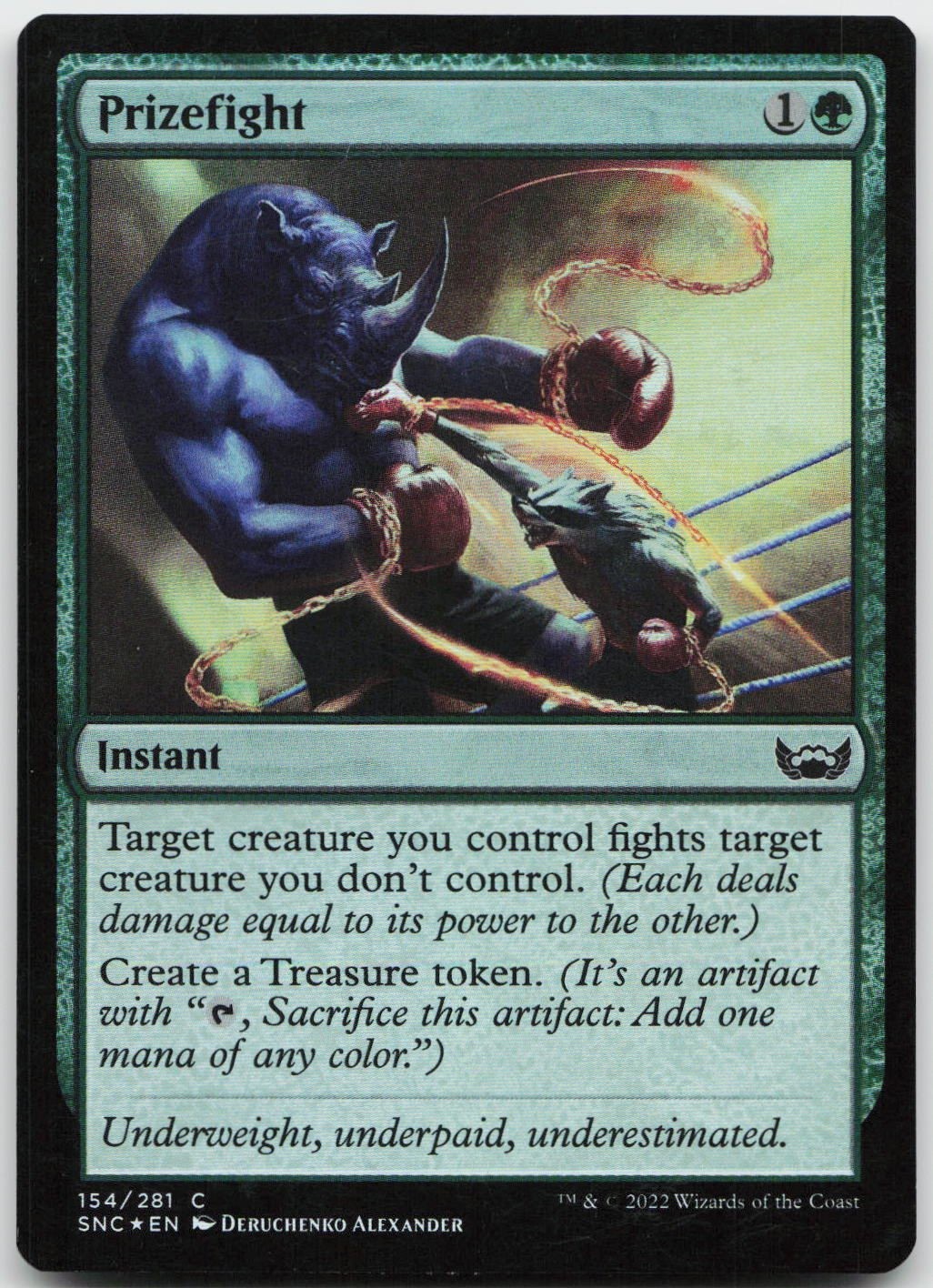 Prizefight Foil [SNC - 154]NM