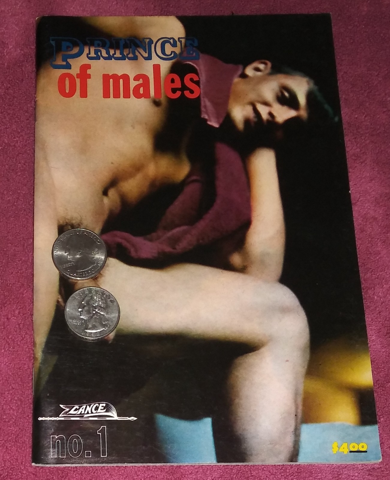#2 Vintage P- Of Males Mag-1969- Male Pin-up Gay Interest Scares 