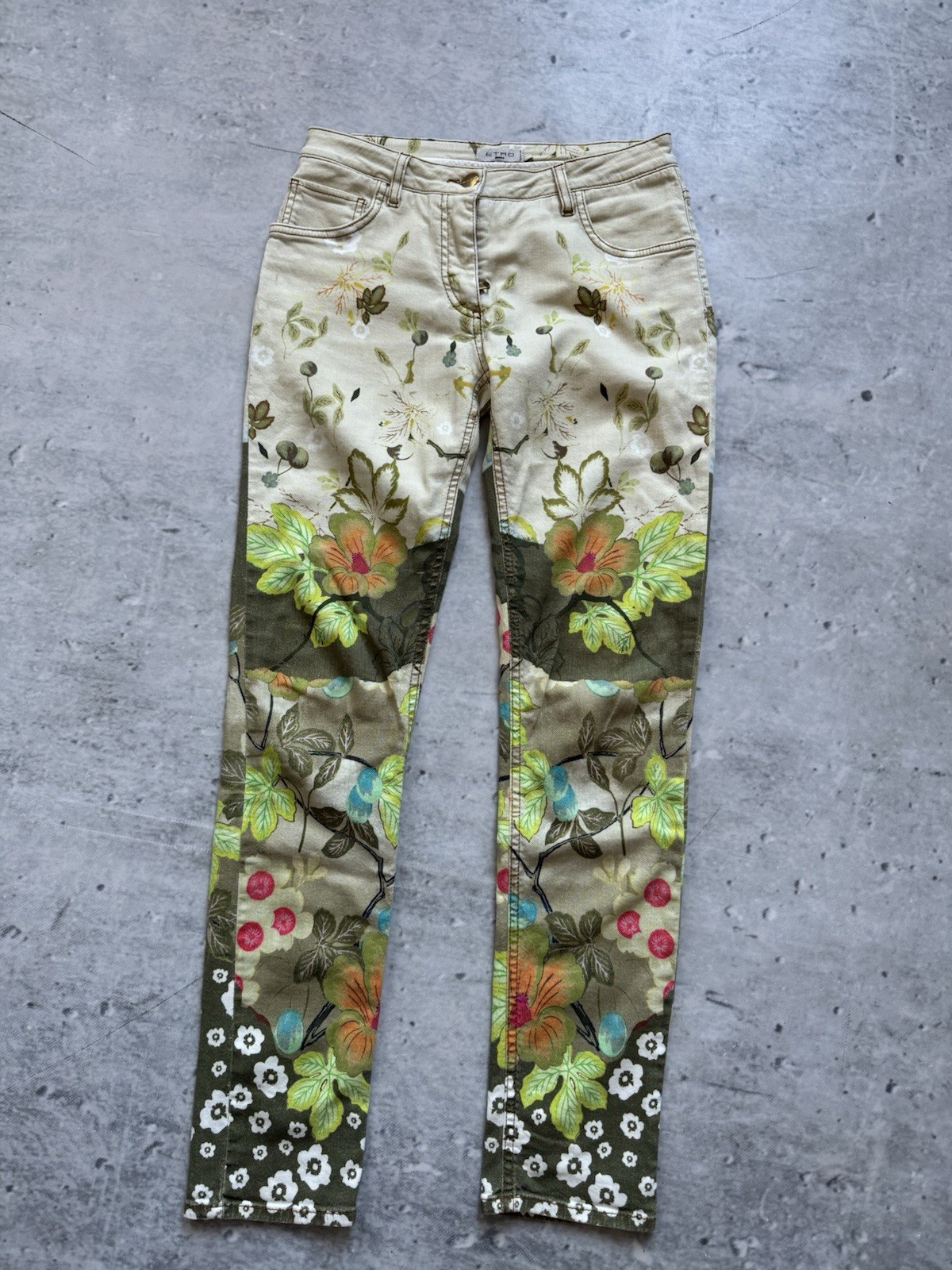 ETRO MILANO Luxury Wmns Flowers Size:26 ETRO MILANO Luxury Wmns Flowers Size:26