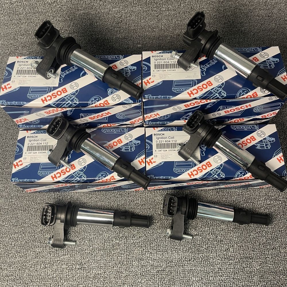 6X BOSCH Ignition Coil 0221604112 For 2004-2009 Cadillac Saab Buick Chevrolet V6