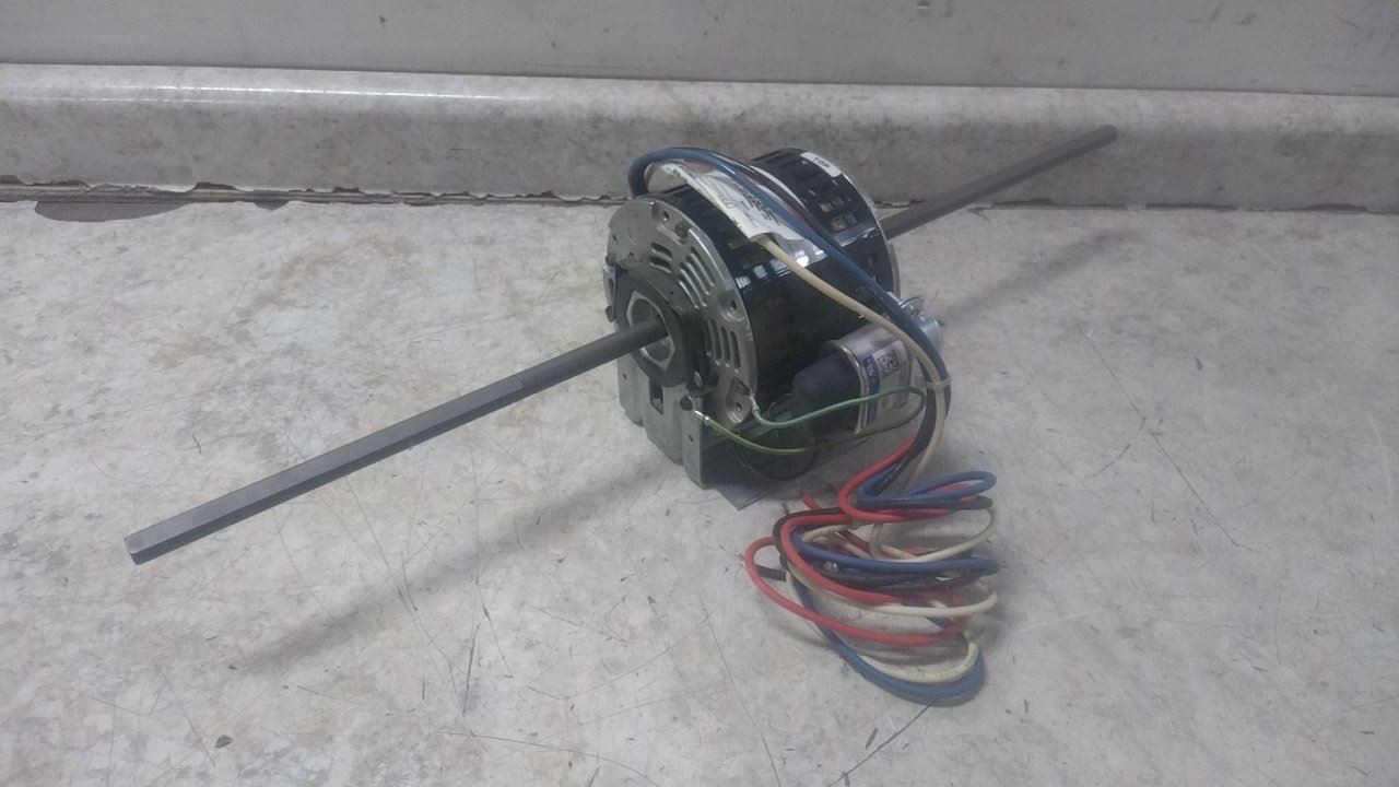 Century 955A 1/6; 1/12; 1/20 HP 1550 RPM 115VAC Direct Drive Blower Motor