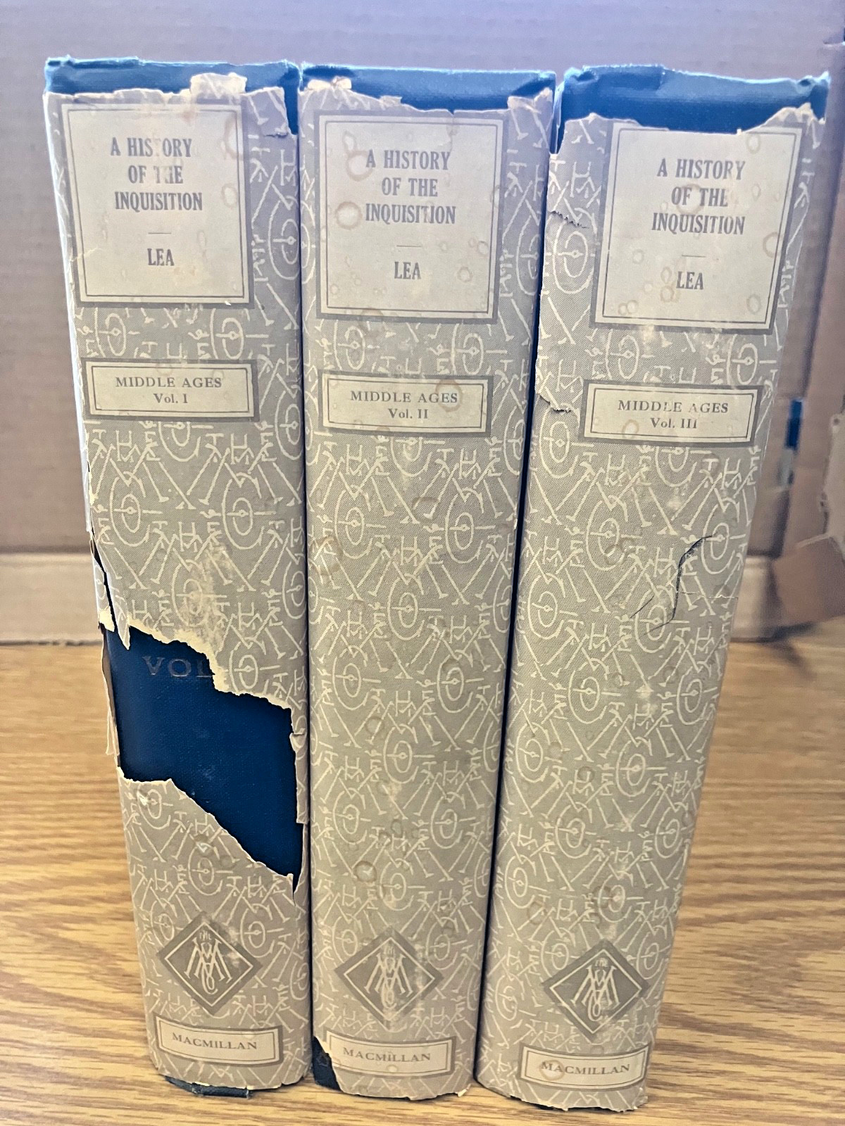 Henry Charles Lea, A History of the Inquisition of the Middle Ages (1887/1922)