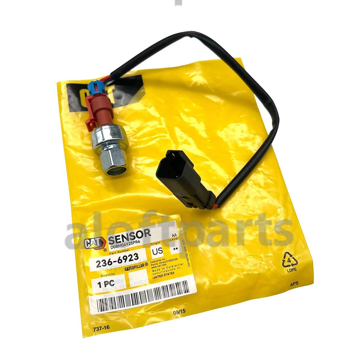 New Binary Pressure Switch 236-6923 for Caterpillar 236-6923 New Binary Pressure Switch 236-6923 for Caterpillar 236-6923