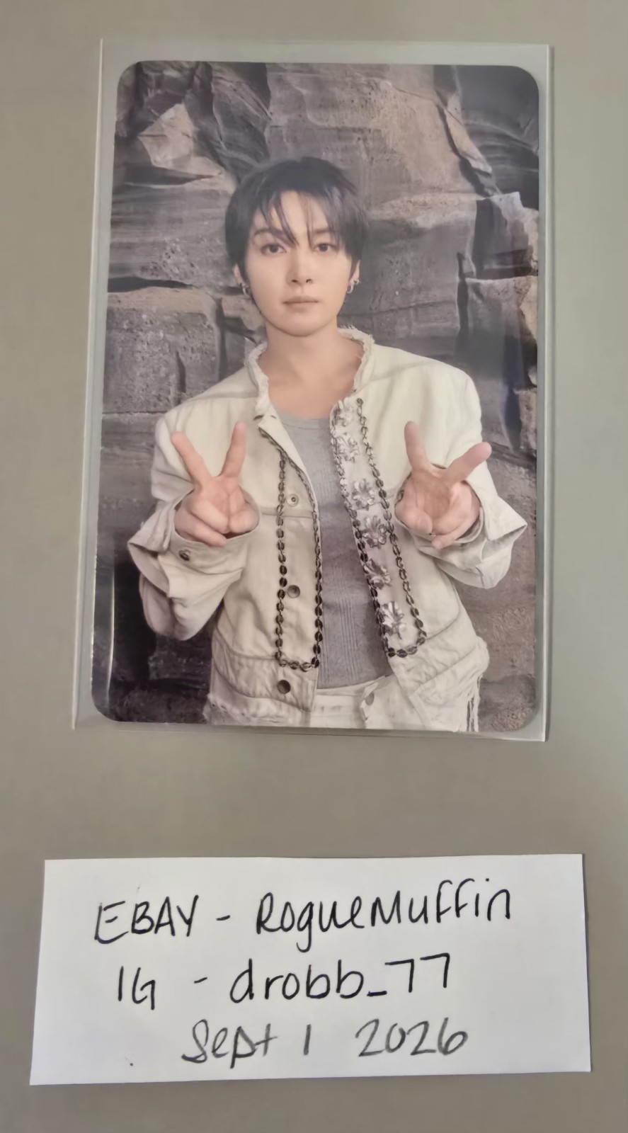 Stray Kids LEE KNOW This & That Kpop Nara Exclusive Official Photocard
